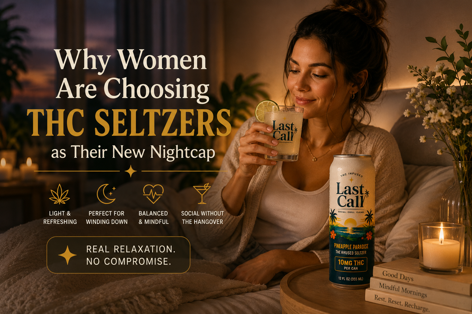Why Women Are Choosing THC Seltzers