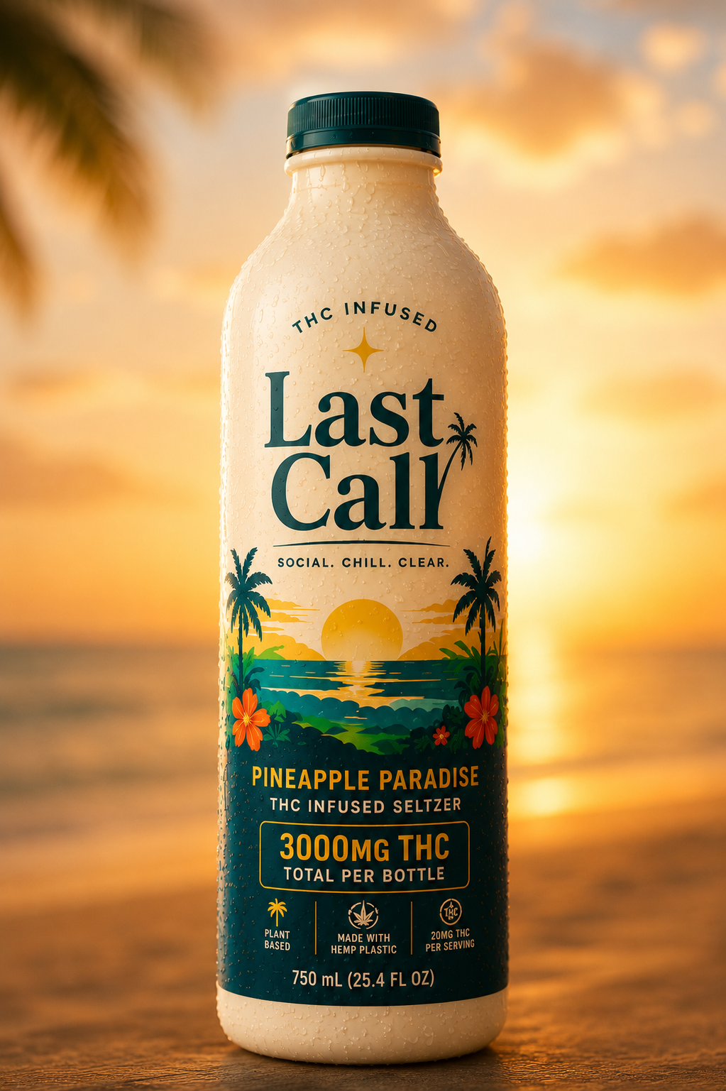 Pineapple Paradise THC Mixer 6-Pack