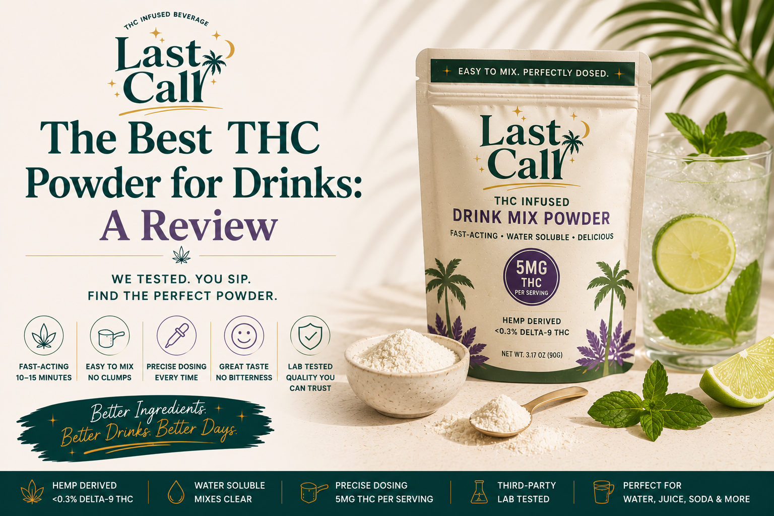The Best THC Powder for Drinks: A Review