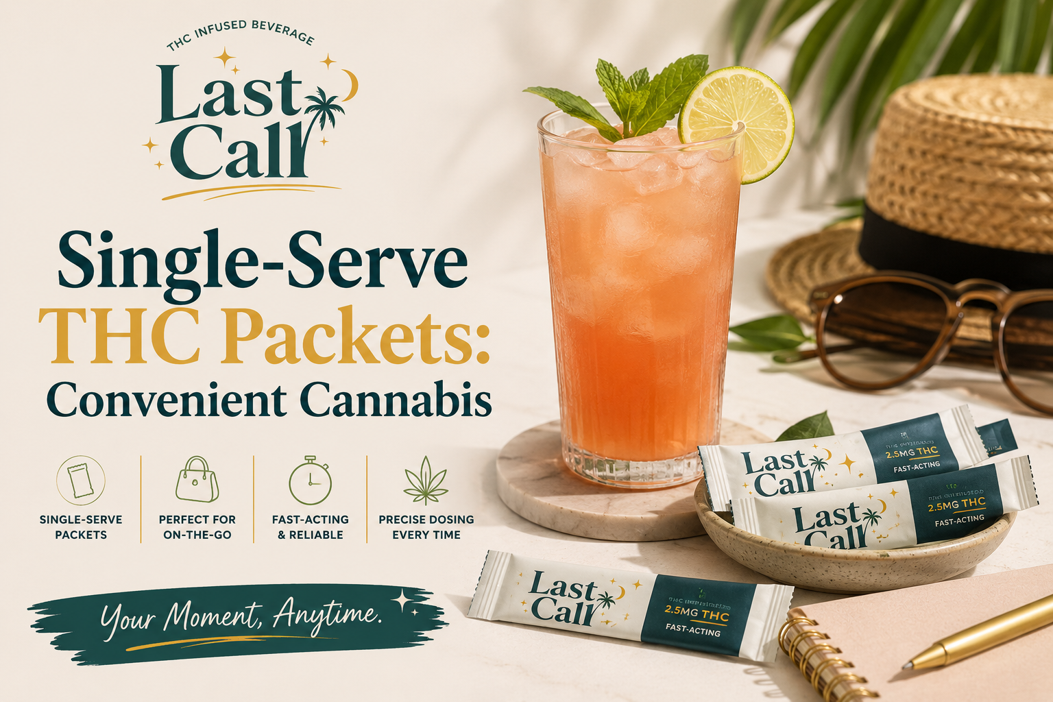 Single-Serve THC Packets: Convenient Cannabis