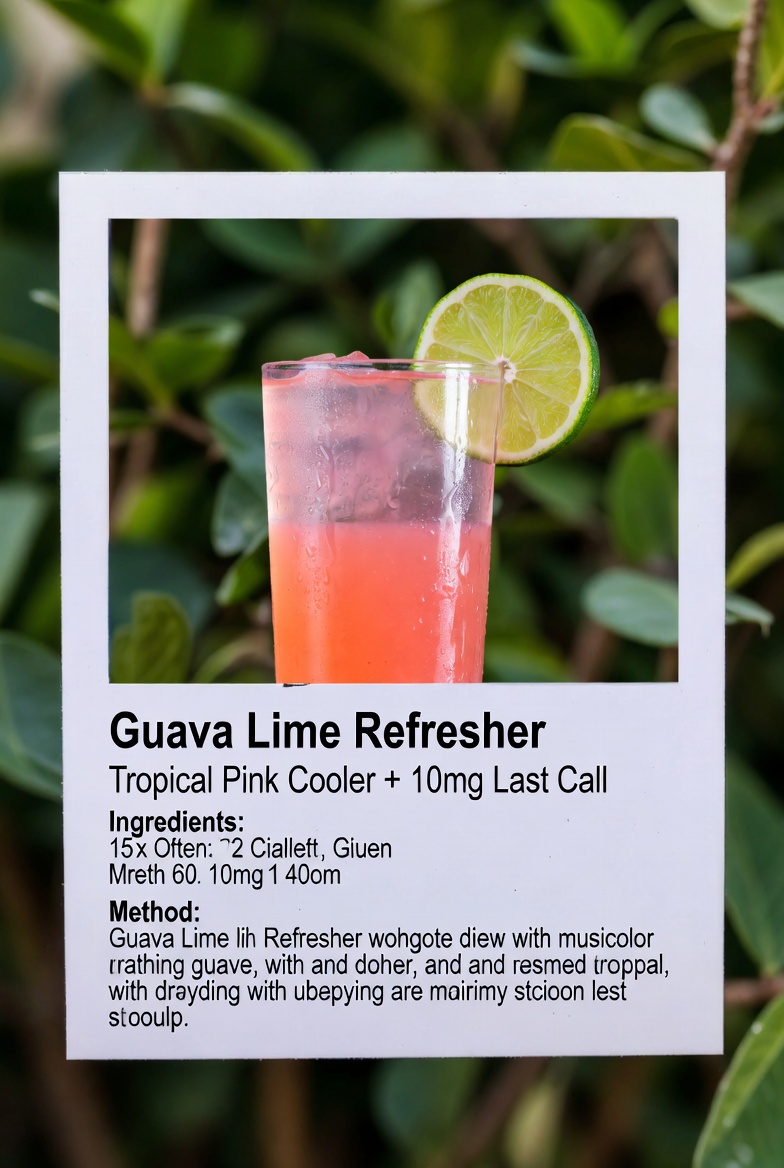 Guava Lime Refresher with 10mg Last Call