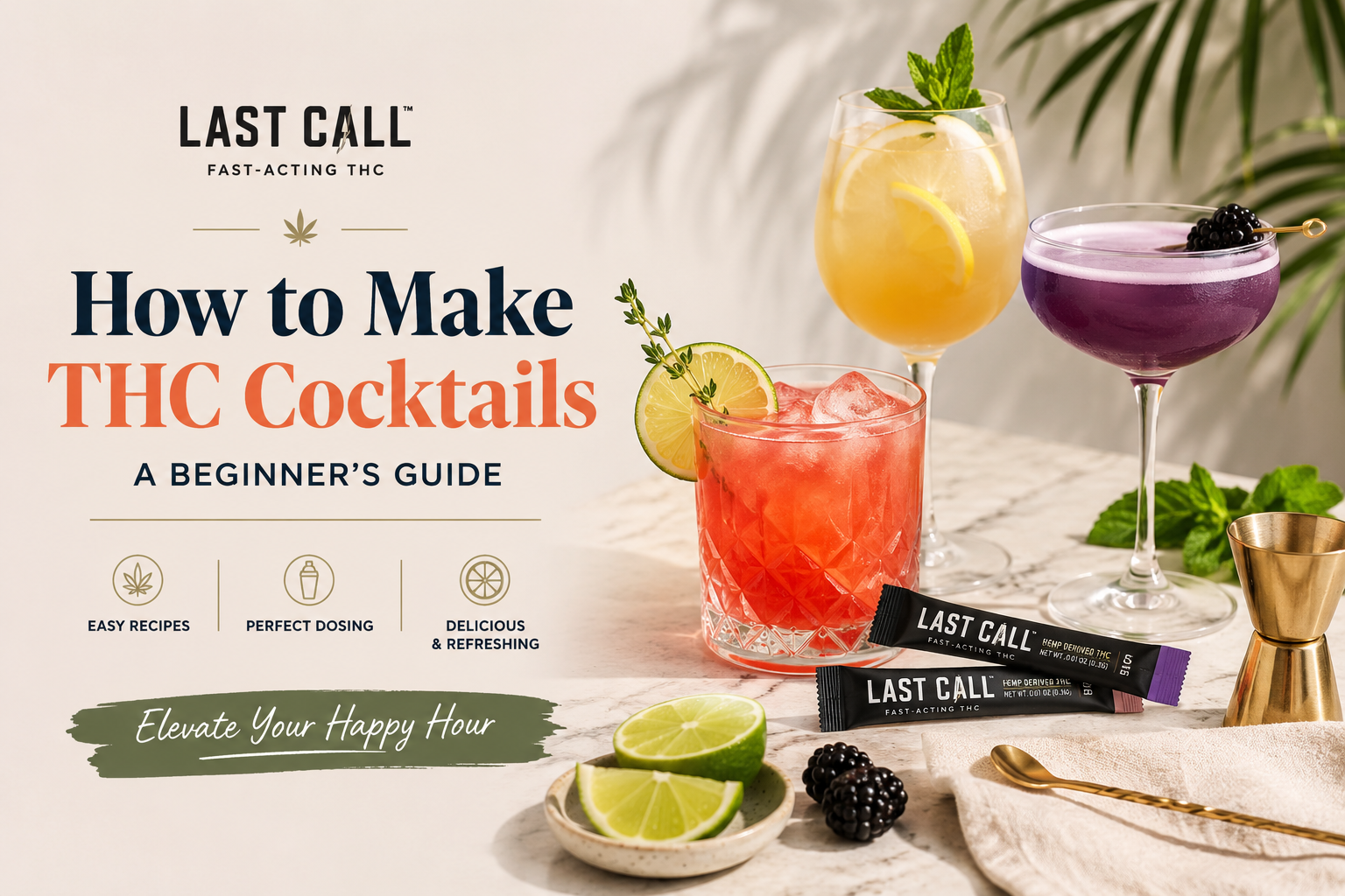 How to Make THC Cocktails: A Beginner's Guide