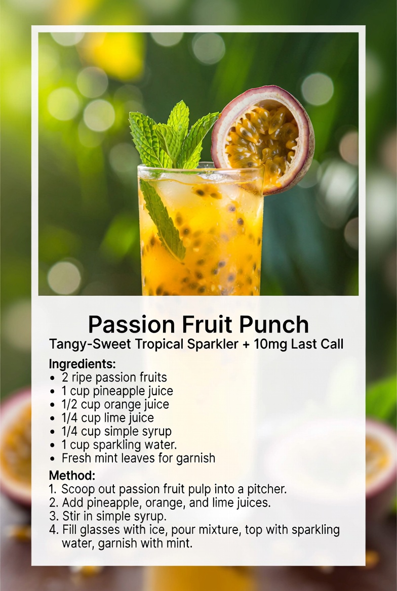 Passion Fruit Punch with 10mg Last Call